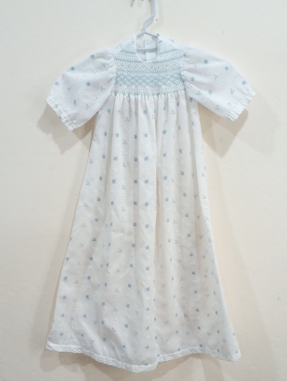 Infant Christening/Baptismal Floral Gown - Vintage!